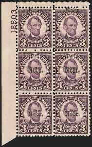Sale 1162, Lot 599, 1922 and Later Issues (Scott 554-703b