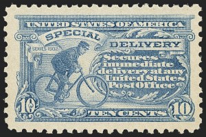 Sale 1162, Lot 666, Special Delivery, Registration (E, F)