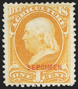 Sale 1162, Lot 708, Official Special Printings (O)