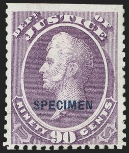 Sale 1162, Lot 712, Official Special Printings (O)