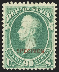 Sale 1162, Lot 716, Official Special Printings (O)