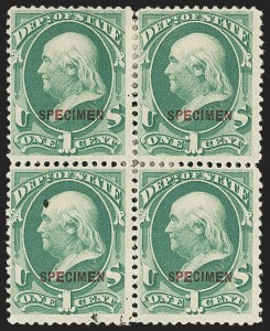 Sale 1162, Lot 718, Official Special Printings (O)