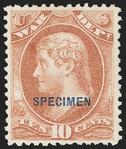 Sale 1162, Lot 723, Official Special Printings (O)