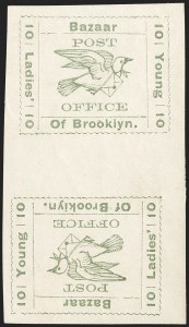 Sale 1162, Lot 794, Carriers and Locals, Officoal Seal, Sanitary Fair