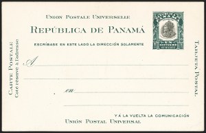 Sale 1162, Lot 868, U.S. Possessions - Canal Zone Postal Cards and Postal Stationery