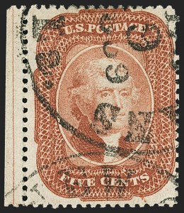 Sale 1162, Lot 93, 1857-60 Issue (Scott 18-39)