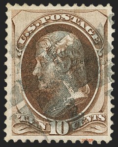 Sale Number 1163, Lot Number 100, 1870-71 National Bank Note Co. H. and I. Grilled Issue (Scott 134-144)