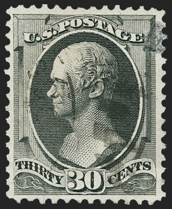 Sale 1163, Lot 104, 1870-71 National Bank Note Co. H. and I. Grilled Issue (Scott 134-144)