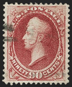 Sale 1163, Lot 105, 1870-71 National Bank Note Co. H. and I. Grilled Issue (Scott 134-144)