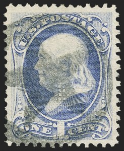 Sale 1163, Lot 106, 1870-71 National Bank Note Co. H. and I. Grilled Issue (Scott 134-144)