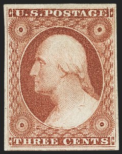 Sale Number 1163, Lot Number 11, 1851-56 Issue (Scott 7-17)