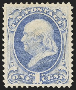 Sale 1163, Lot 110, 1870-71 National Bank Note Co. Ungrilled Issue (Scott 145-155)