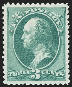 Sale 1163, Lot 123, 1873-75 Continental Bank Note Co. Issue (Scott 156-166, 178-179)
