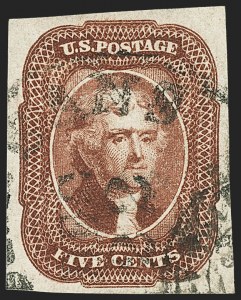 Sale 1163, Lot 13, 1851-56 Issue (Scott 7-17)