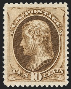 Sale 1163, Lot 138, 1879 American Bank Note Co. Issue (Scott 182-191)