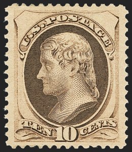 Sale 1163, Lot 139, 1879 American Bank Note Co. Issue (Scott 182-191)