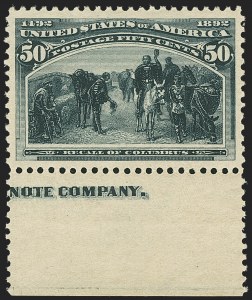 Sale Number 1163, Lot Number 175, 1893 Columbian Issue (Scott 230-245)
