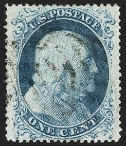 Sale 1163, Lot 23, 1857-60 Issue (Scott 19-39)
