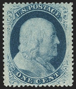 Sale 1163, Lot 25, 1857-60 Issue (Scott 19-39)