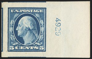 Sale 1163, Lot 264, 1908-10 Washington-Franklin Issues (Scott 331-356)