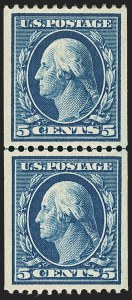 Sale 1163, Lot 268, 1908-10 Washington-Franklin Issues (Scott 331-356)