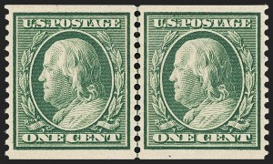 Sale 1163, Lot 269, 1908-10 Washington-Franklin Issues (Scott 331-356)