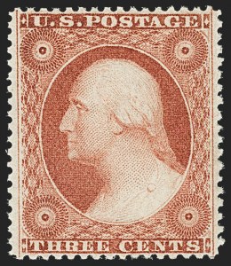 Sale 1163, Lot 27, 1857-60 Issue (Scott 19-39)