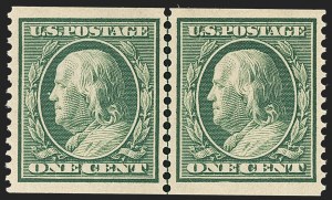 Sale Number 1163, Lot Number 292, 1910-13 Washington-Franklin Issue (Scott 374-396)