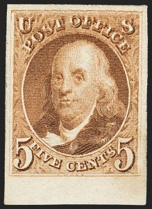 Sale Number 1163, Lot Number 3, 1847 Issue and 1875 Reproduction (Scott 1-4)