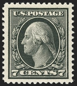 Sale 1163, Lot 309, 1912-14 Washington-Franklin Issue (Scott 405-423)