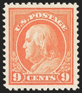 Sale 1163, Lot 314, 1912-14 Washington-Franklin Issue (Scott 405-423)