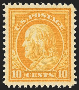 Sale 1163, Lot 315, 1912-14 Washington-Franklin Issue (Scott 405-423)