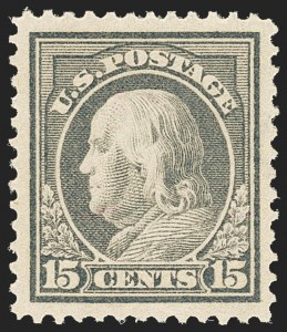Sale Number 1163, Lot Number 317, 1912-14 Washington-Franklin Issue (Scott 405-423)