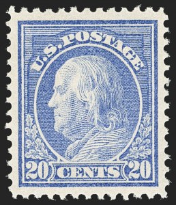 Sale Number 1163, Lot Number 318, 1912-14 Washington-Franklin Issue (Scott 405-423)