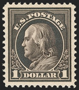 Sale Number 1163, Lot Number 322, 1912-14 Washington-Franklin Issue (Scott 405-423)