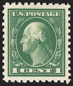 Sale Number 1163, Lot Number 323, 1913-15 Washington-Franklin Issues (Scott 424-440)