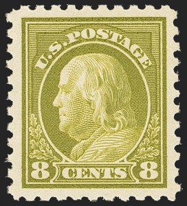 Sale Number 1163, Lot Number 328, 1913-15 Washington-Franklin Issues (Scott 424-440)