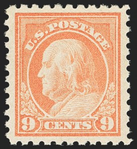 Sale Number 1163, Lot Number 329, 1913-15 Washington-Franklin Issues (Scott 424-440)