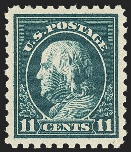 Sale 1163, Lot 331, 1913-15 Washington-Franklin Issues (Scott 424-440)