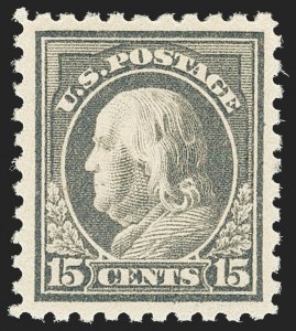 Sale Number 1163, Lot Number 334, 1913-15 Washington-Franklin Issues (Scott 424-440)