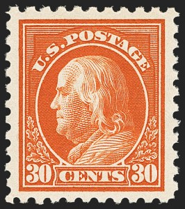 Sale 1163, Lot 336, 1913-15 Washington-Franklin Issues (Scott 424-440)