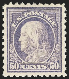 Sale 1163, Lot 337, 1913-15 Washington-Franklin Issues (Scott 424-440)