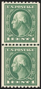 Sale 1163, Lot 338, 1913-15 Washington-Franklin Issues (Scott 441-461)
