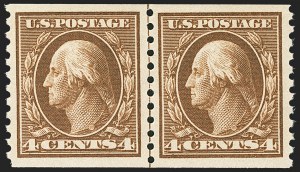 Sale 1163, Lot 342, 1913-15 Washington-Franklin Issues (Scott 441-461)