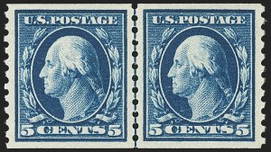 Sale 1163, Lot 343, 1913-15 Washington-Franklin Issues (Scott 441-461)