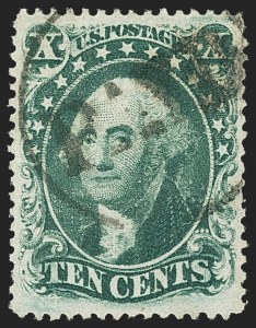 Sale 1163, Lot 35, 1857-60 Issue (Scott 19-39)