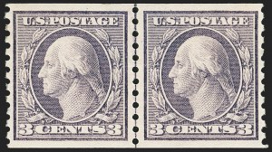 Sale 1163, Lot 350, 1913-15 Washington-Franklin Issues (Scott 441-461)