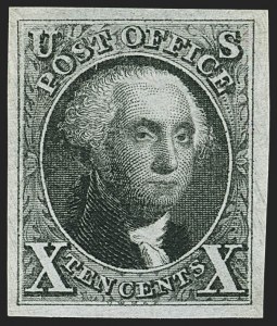 Sale Number 1163, Lot Number 4, 1847 Issue and 1875 Reproduction (Scott 1-4)