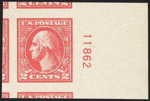 Sale 1163, Lot 400, 1918-20 Offset Printing Issues (Scott 525-536)