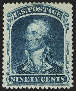 Sale Number 1163, Lot Number 41, 1857-60 Issue (Scott 19-39)
